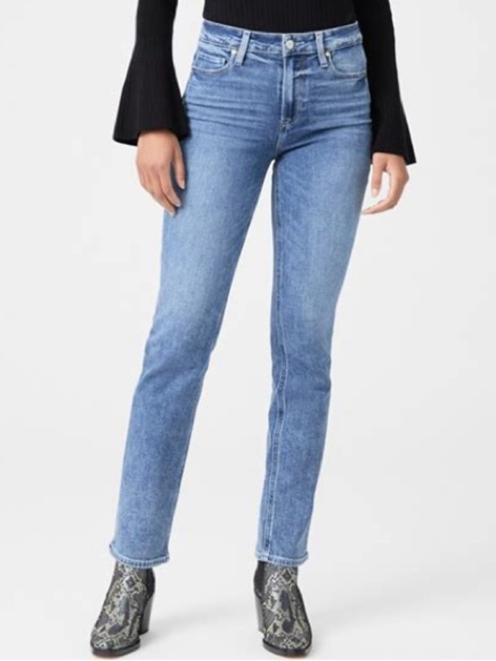 PAIGE Cindy Straight Leg Jeans in Tapestry